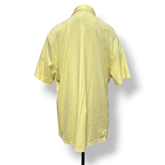 Polo Ralph Lauren Yellow Cotton Classic Fit Polo Shirt Pocket Preppy Men's XL - Picture 4 of 10